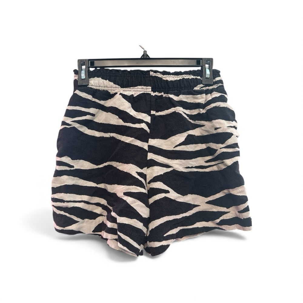Vintage Vibes H&M Athletic Zebra Print Shorts-XS